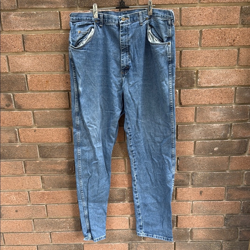 Wrangler Blue Relaxed Fit Jeans Classic Denim Size 40x34
